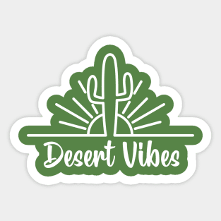 Desert Vibes Sticker